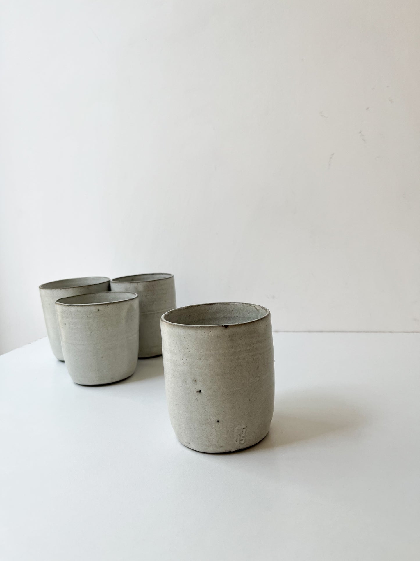 Free form coffee mug set of 2